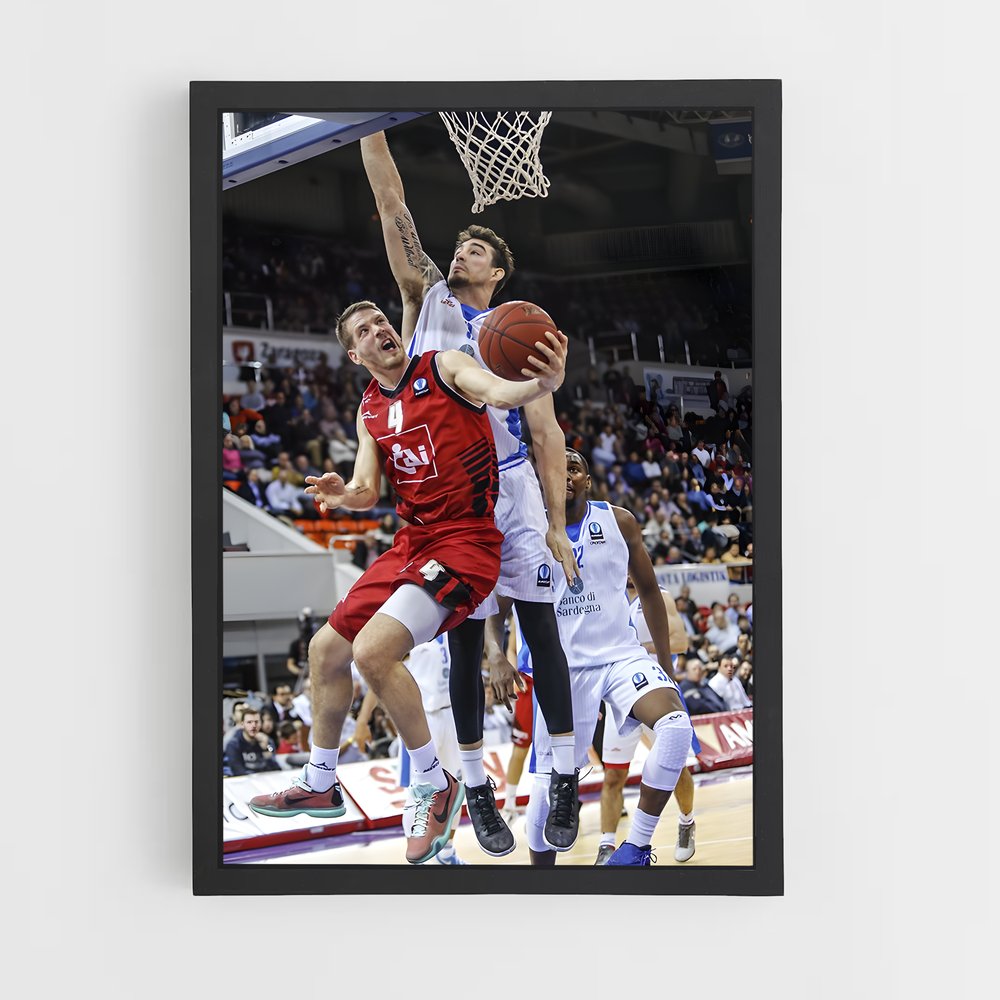 Poster Zaragoza basket – affiche Basketball (vue 2)